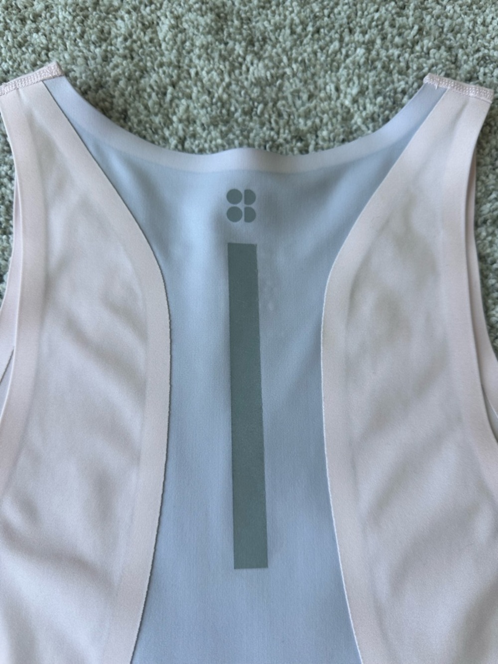 Sweaty Betty Pink Racerback Tank Top Athletic Workout Gym Activewear - Picture 4 of 7